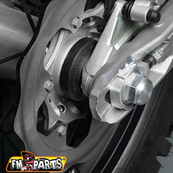 Osłony łozyska koła przedniego (komplet) ktm/husqvarna `15-'22 kolor czarny